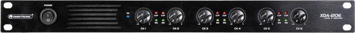 Immagine prodotto Omnitronic XDA-1206 Amplificatore a 6 canali in classe D (Amplificatore)
