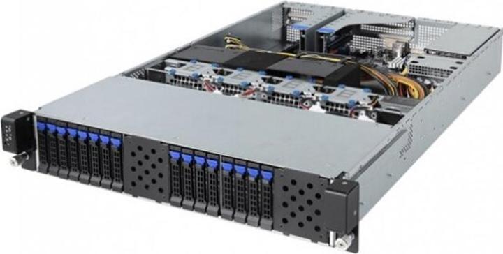 Actual product image Gigabyte G221-Z30 Barebone AMD EPYC GPU Server System - 2U 16-Bay - Barebone