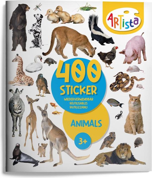 Artista Sticker Book Animals (MQ3)