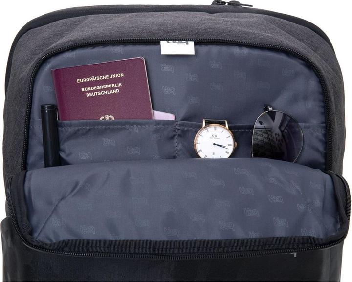 Immagine prodotto Hauptstadtkoffer BLNBAG M1 - Zaino da viaggio con scomparto per laptop Nero-Antracite (29 l)