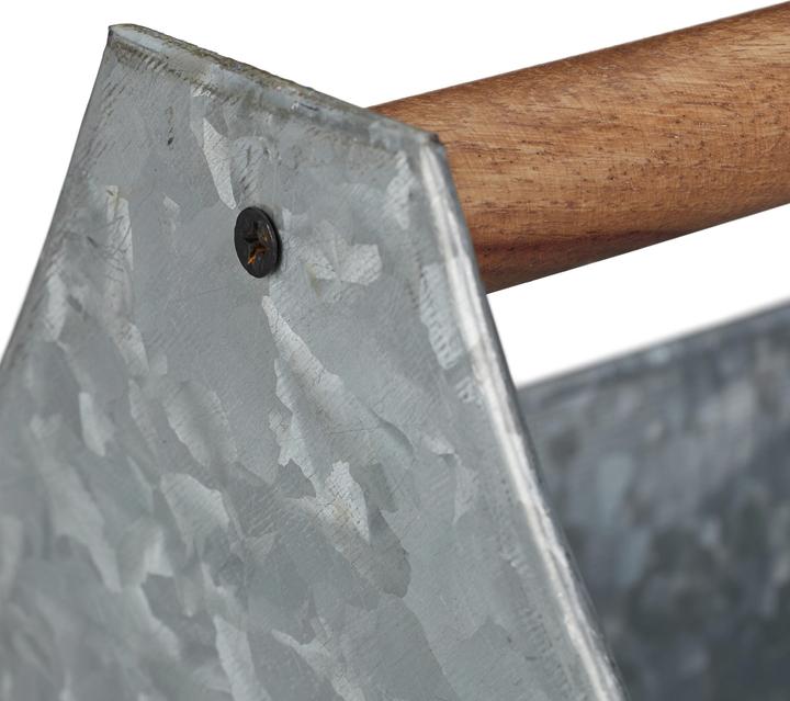 Actual product image Relaxdays Zinc Box With Handle (36 cm)