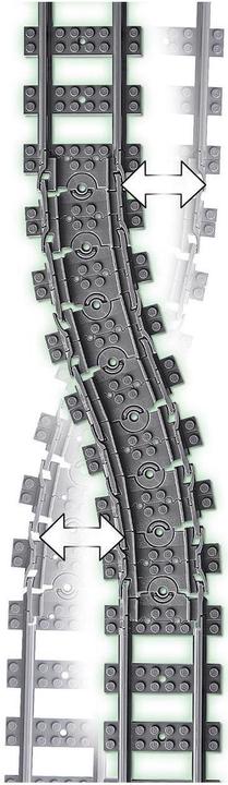 Immagine prodotto LEGO Rotaie (60205, LEGO City)