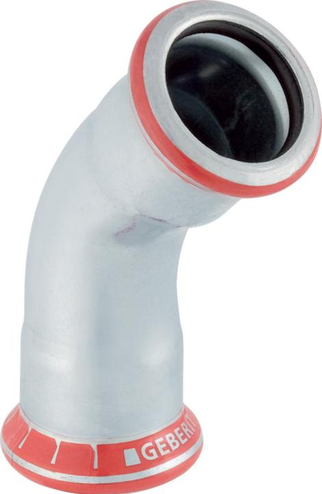 Immagine prodotto Geberit Piegatura in acciaio al carbonio Mapress 45° d108 zincata