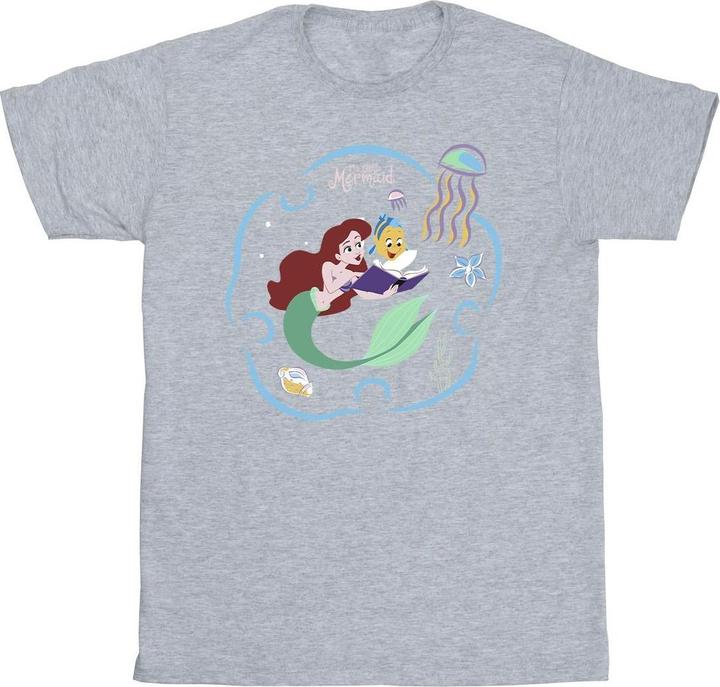Produktbild Disney The Little Mermaid Reading A Book TShirt (3XL)