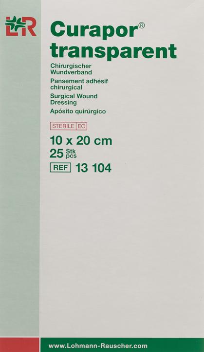 Image du produit Curapor Pansement 10x20cm transparent (25 x)