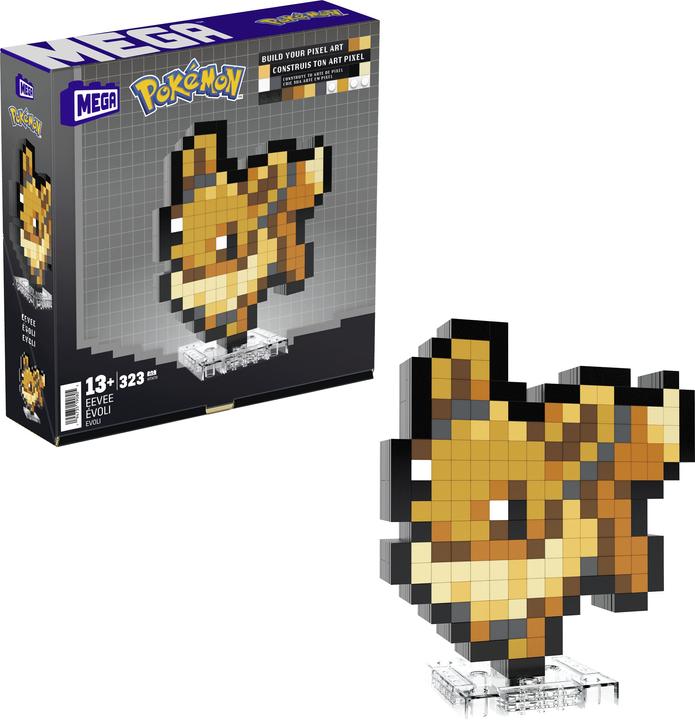 Produktbild MEGA Pokémon Evoli Pixel Art
