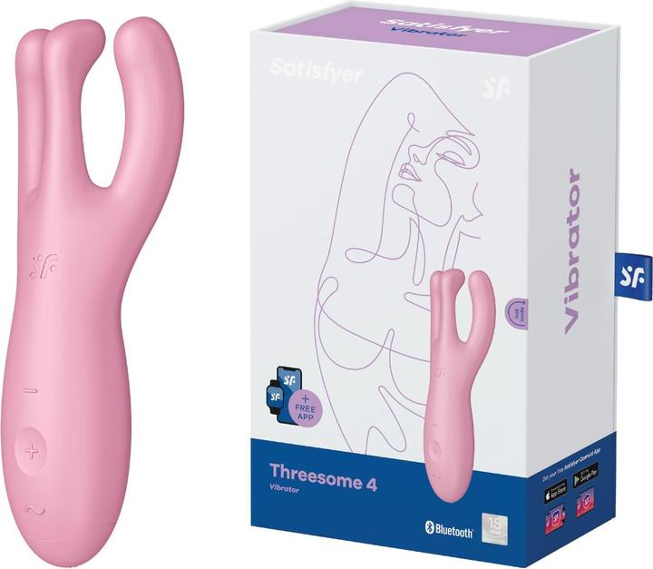 Actual product image Satisfyer Threesome 4 Connect App