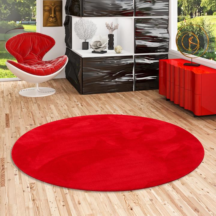 Immagine prodotto Pergamon Tappeto di lusso in pelliccia super soffice Pearl Round (120 x 120 cm)