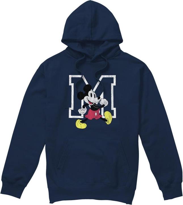 Actual product image Disney Mens Mickey Mouse Classic Walk Hoodie (L)