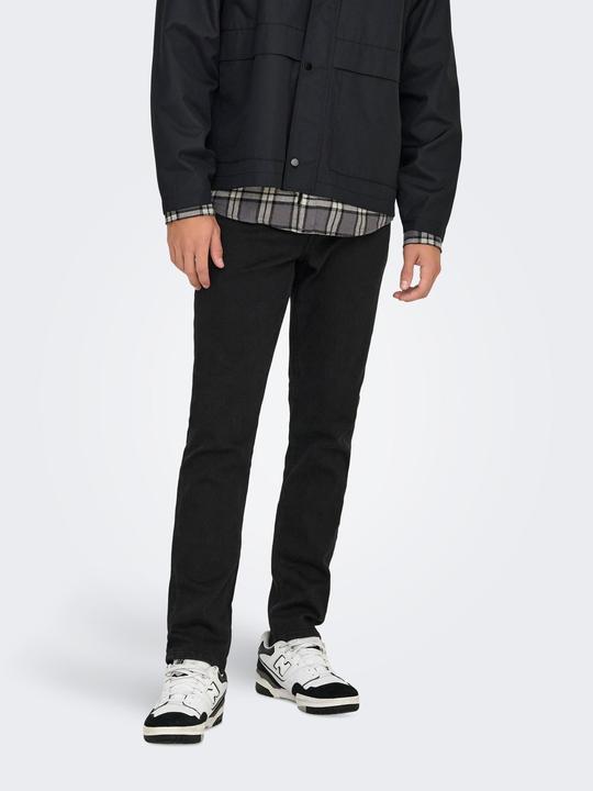 Actual product image Only & Sons ONSLOOM Niedrige Taille Slim Fit Jeans Slim Fit Jeans (W32/L30)