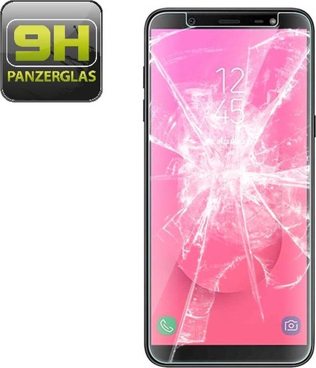 Actual product image Protectorking 3x real tempered 9H armoured glass 3D CLEAR (3 Piece, Samsung Galaxy J8 (2018))