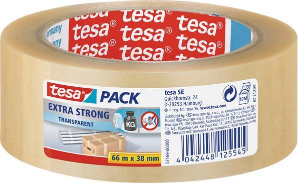 Image du produit tesa tesapack PVC transparent (50.50 mm)