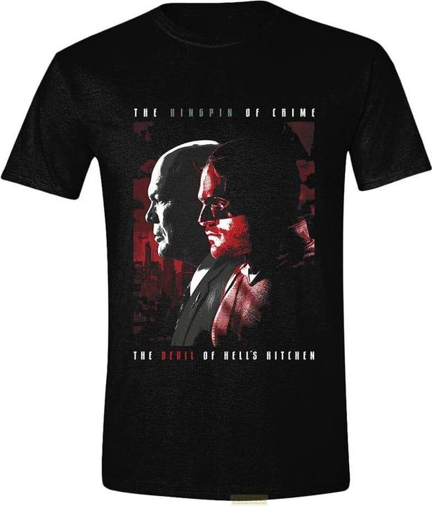 Actual product image Death Note Marvel Daredevil T-Shirt Daredevil with Fisk Grösse M (M)