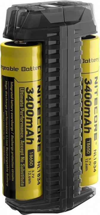 Immagine prodotto Nitecore SC2 Caricatore rapido 3A (1 pz., 14500, 16340, 18650, AA, AAA, AAAA, Batteria + Caricabatterie)