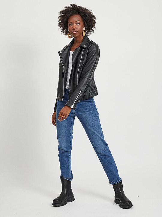 Image du produit Vila Veste en similicuir look biker (M)