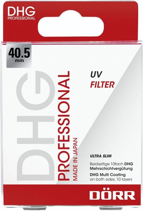 Actual product image Dörr UV Filter DHG 40.5mm (40.50 mm, UV filter, 40.50 mm)