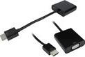 Produktbild Cables Direct HDMI TO SVGA ADAPTOR VGA+3.5 SOCKET+ (HDMI)