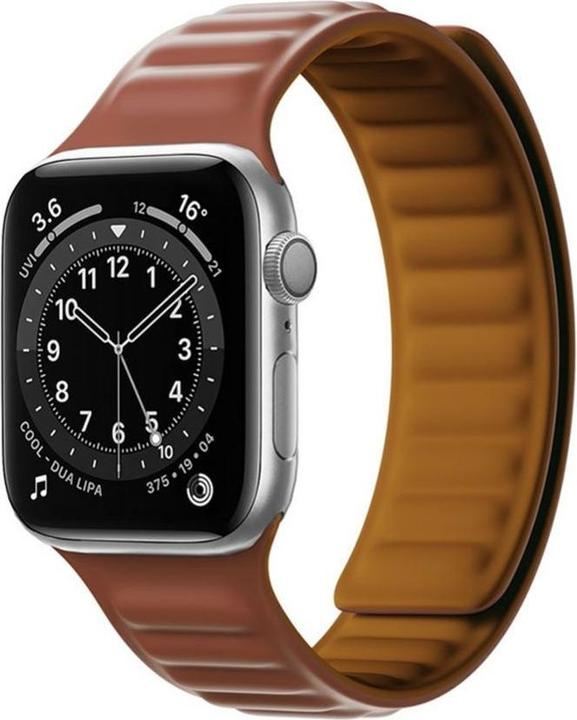 Produktbild Hurtel Magnetic Strap Watch Strap 6/5/4/3/2 / SE (44mm / 42mm) Magnetic Band Bracelet Bracelet Brown