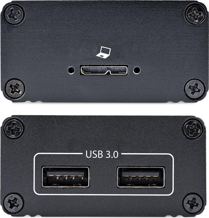 Image du produit StarTech com F35023-USB-EXTENDER, 93 mm, 57 mm, 28 mm, 271 g, 115 mm, 155 mm (USB-A, 2 Ports)