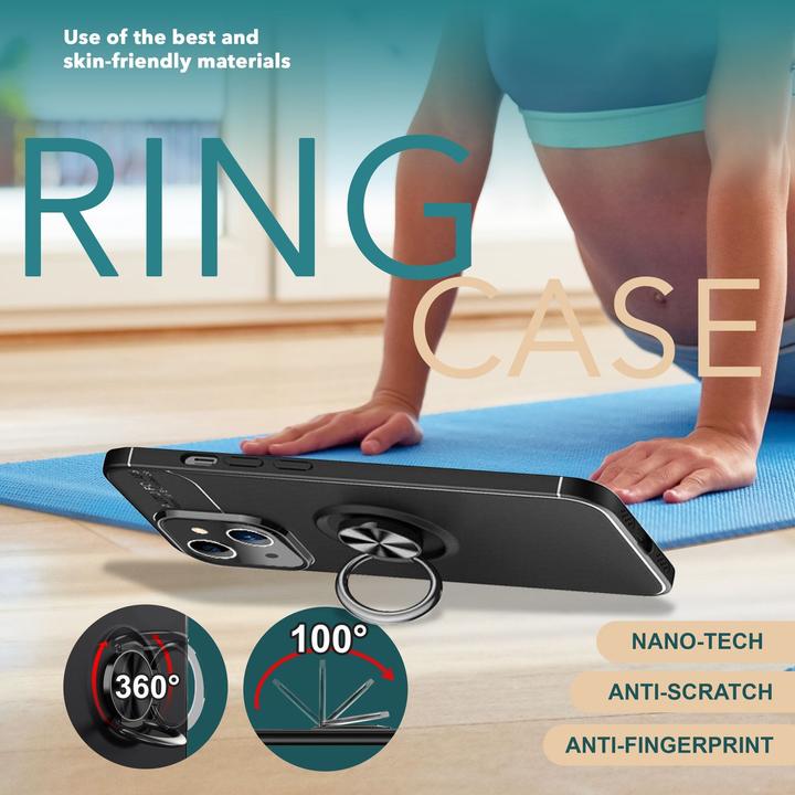 Immagine prodotto Nalia Anello opaco Manicotto in silicone (Apple iPhone 15 Plus)