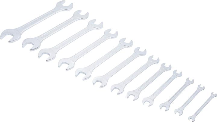 Produktbild BGS Doppel-Maulschlüssel-Satz SW 6 x 7 - 30 x 32 mm 12-tlg.