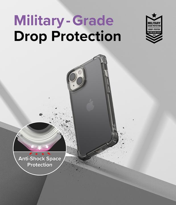 Productafbeelding Ringke Fusion Bumper case voor iPhone 14 Plus grijs (Apple iPhone 14 Plus)