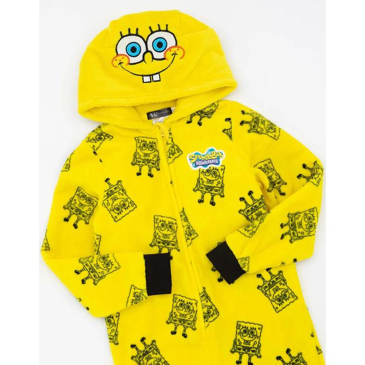 Produktbild Spongebob Squarepants Childrens/Kids Repeat Print Sleepsuit (116)