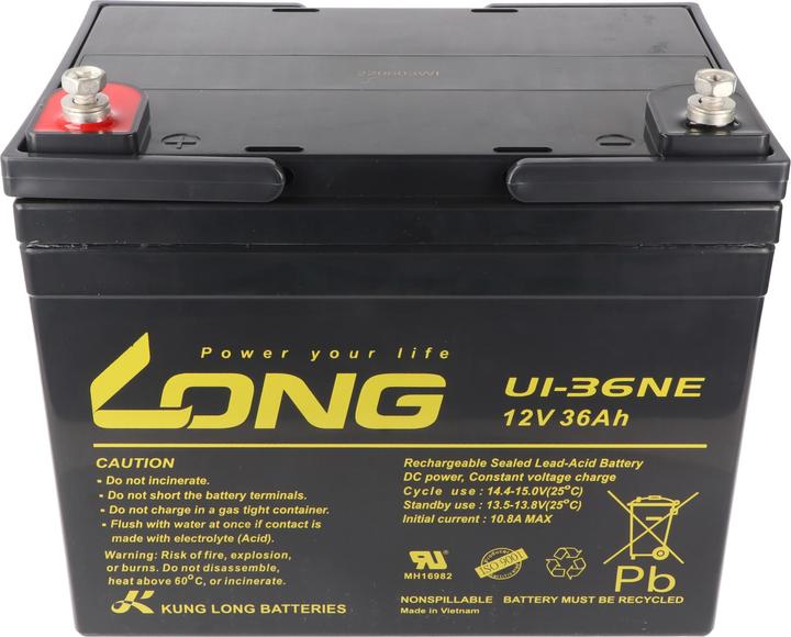 Produktbild Kung Long Akku U1-36NE (12 V, 36 Ah)