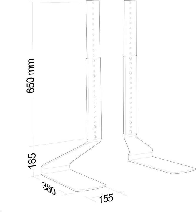 Image du produit Erard Fit-Up XXL (Universel, 85", 50 kg)