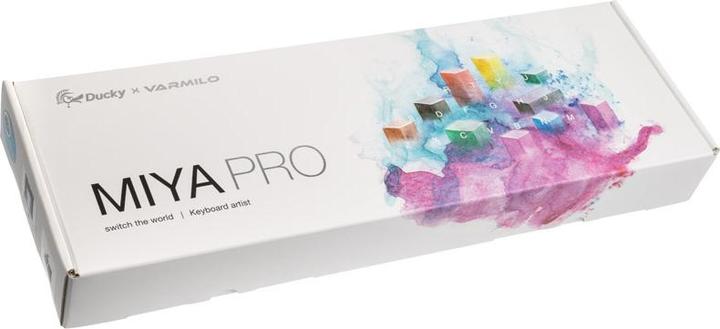 Actual product image Ducky Miya Pro Moonlight (DE, Cable)