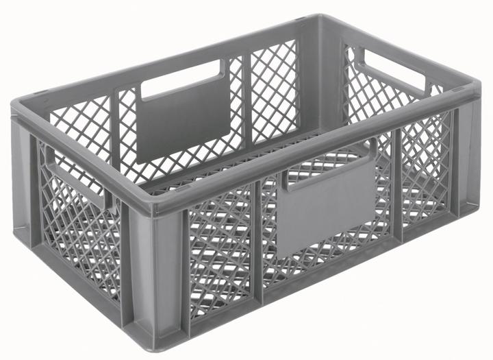 Produktbild Linum Behälter grau 60x40x22cm Standard Boden und Wände perforiert (60 x 40 x 22 cm)