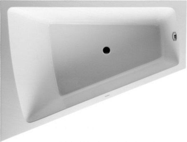 Image du produit Duravit Baignoire PAIOVA 1700x1300mm, 1 dossier incliné à gauche blanc (225 l, 170 cm, 130 cm)