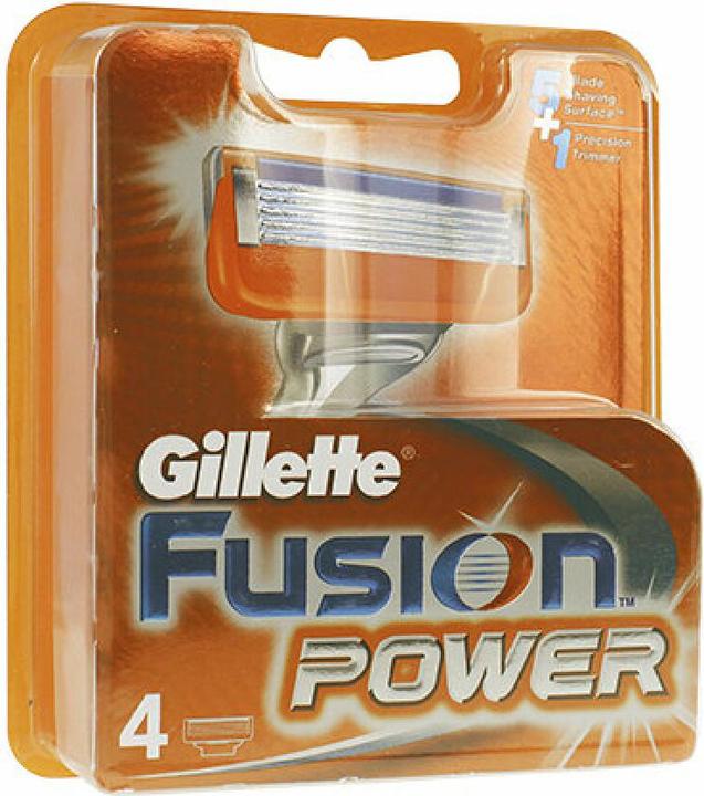 Actual product image Gillette Fusion Power Replacement Blades 4 pcs For Men (4 x)
