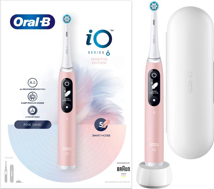 Actual product image Oral-B iO6 (Oscillating toothbrush)