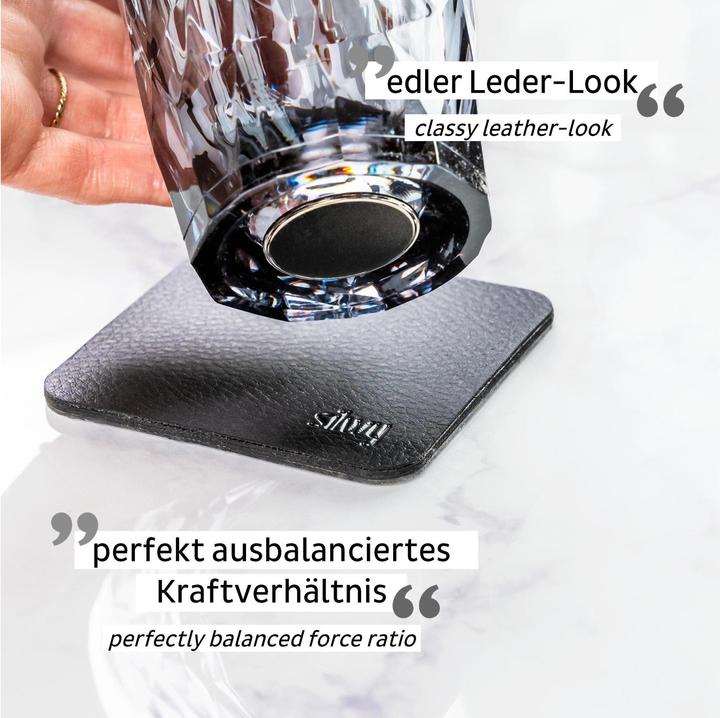 Image du produit Silwy Verres en plastique magnétiques Longdrink Gris