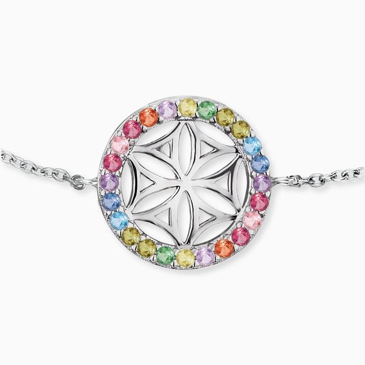 Actual product image Engelsrufer Angel Calls Flower of Life Bracelet (17 cm, 925 silver)
