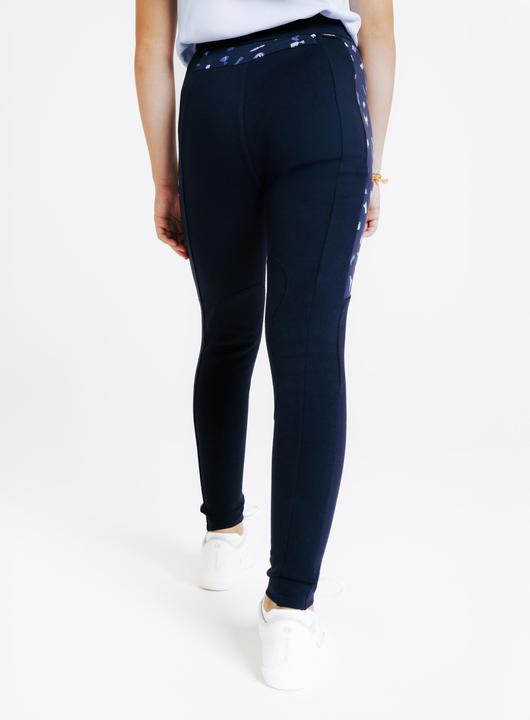 Fouganza Reithose Magic Kinder Print blau