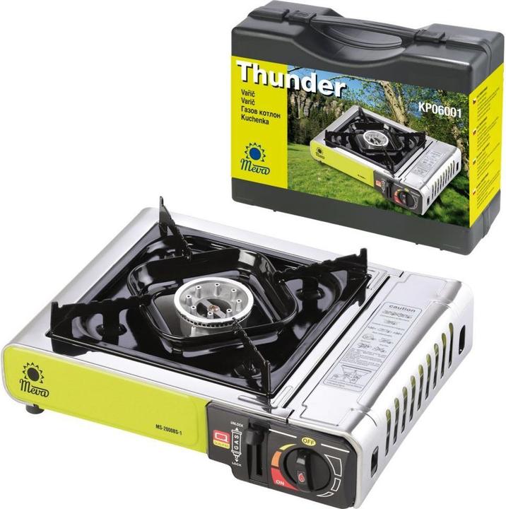 Actual product image Meva THUNDER PRO 2kW gas camping stove