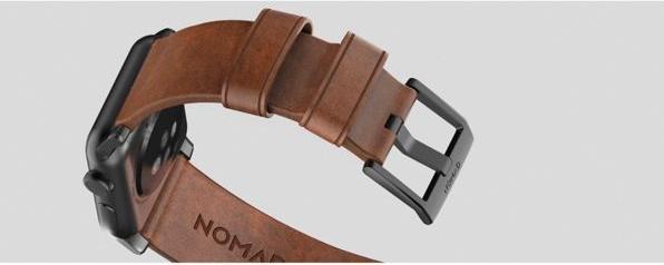 Immagine prodotto Nomad Cinghia di connessione moderna (44 mm, Acciaio inossidabile, Cuoio)
