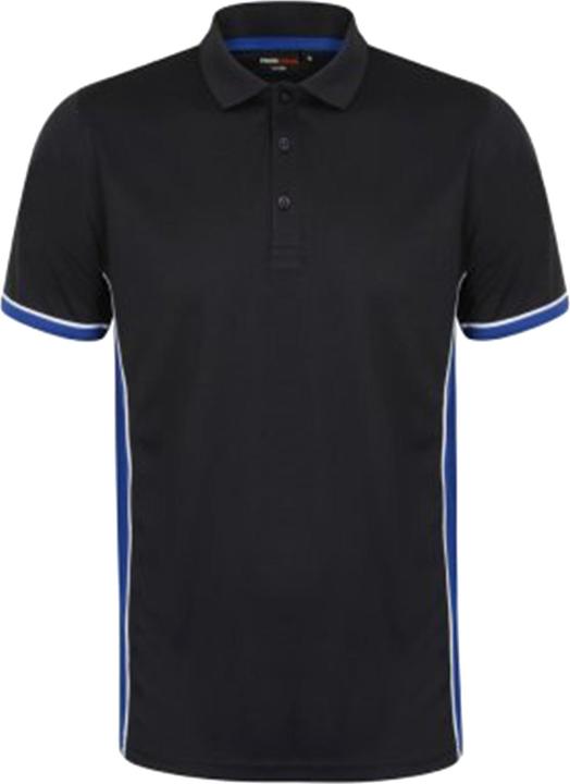 Finden & Hales TopCool Kurzarm Kontrast Polo Shirt