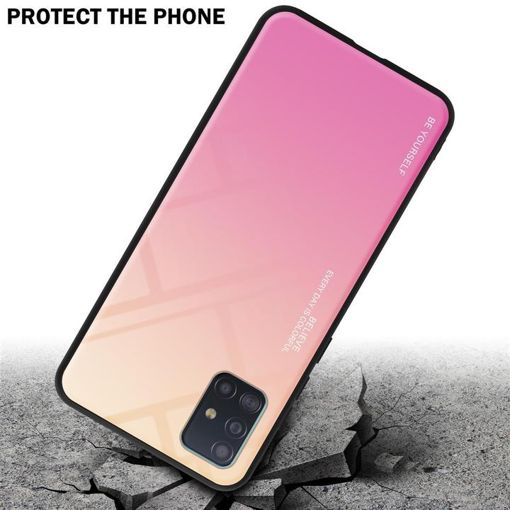 Productafbeelding Cadorabo TPU 2 kleuren glasdekking (Samsung Galaxy M40)