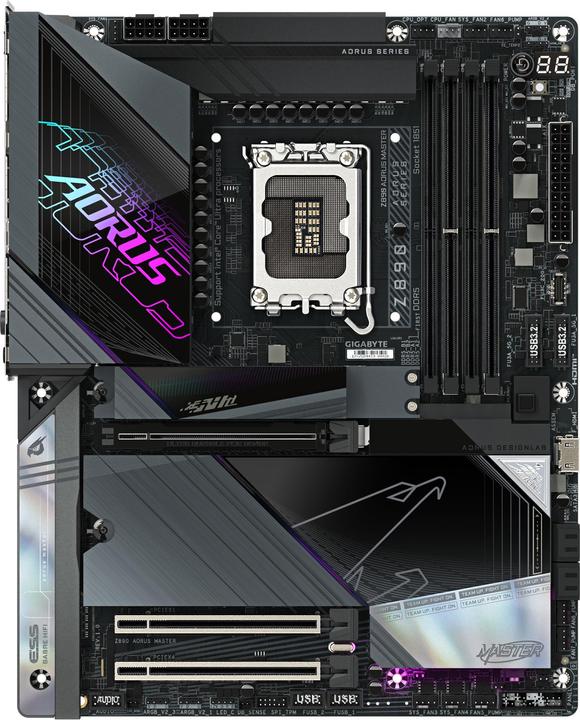Produktbild Gigabyte Z890 AORUS MASTER (LGA 1851, Intel Z890, ATX)