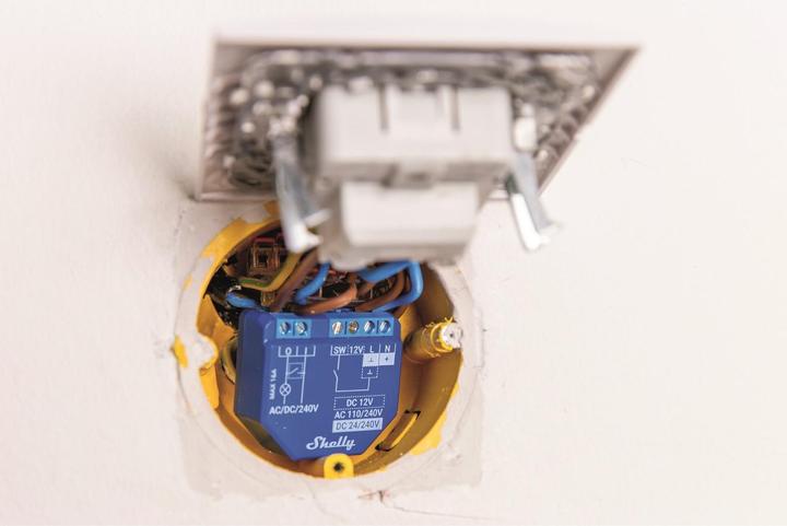 Productafbeelding Shelly WLAN-schakelaar Actuator Plus 1 WiFi-schakelaar (Schakelaandrijving)