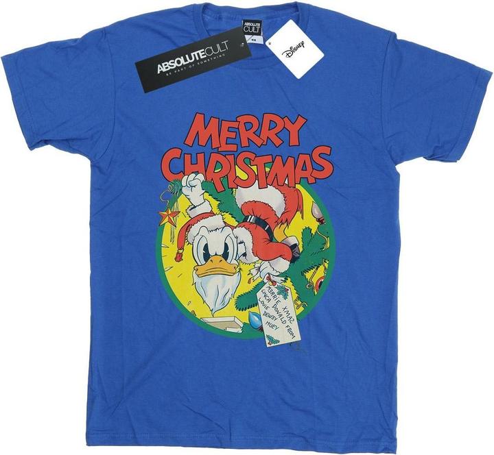 Image du produit Disney - T-shirt DONALD DUCK MERRY CHRISTMAS - Femme (XXL)