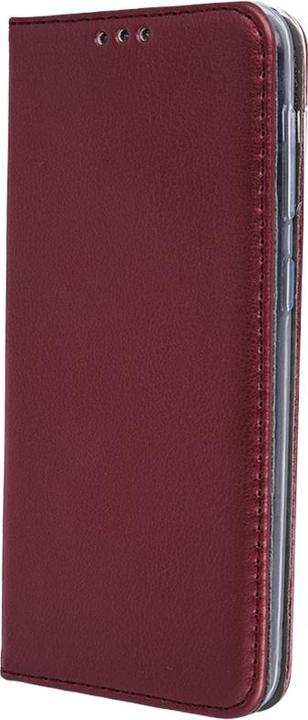Actual product image OEM Smart Magnetic case for Samsung Galaxy A05S burgundy (Samsung Galaxy A05s)