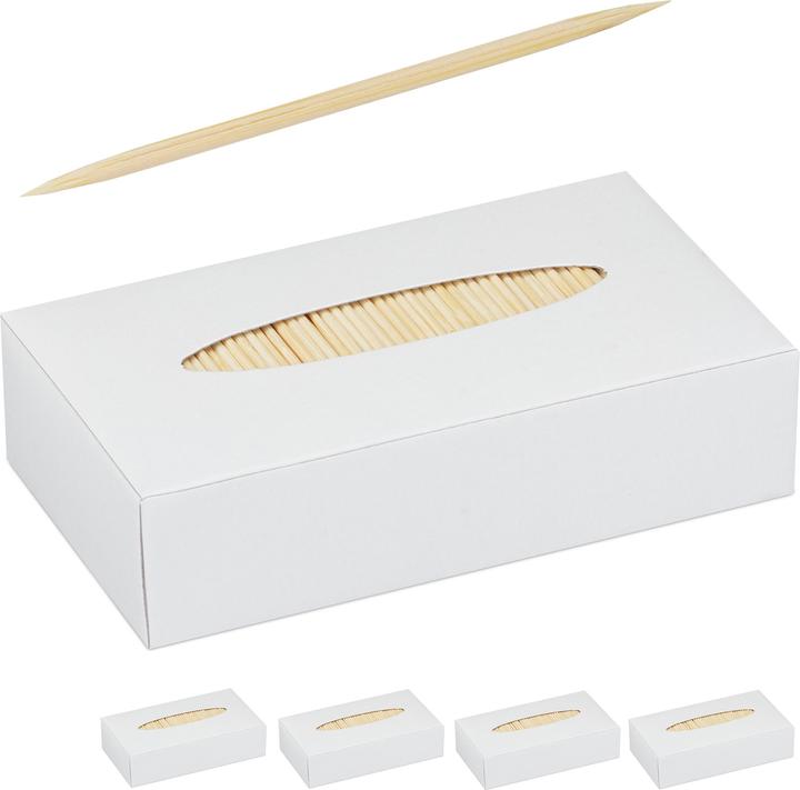 Immagine prodotto Relaxdays 5000 stuzzicadenti, legno (5000 x)
