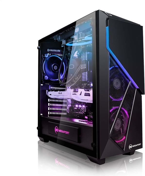 Produktbild Megaport Gaming PC Intel i9 • GeForce RTX 3070 Ti • 32GB RAM • 117-DE (Intel Core i9-12900F, 32 GB, 2000 GB)