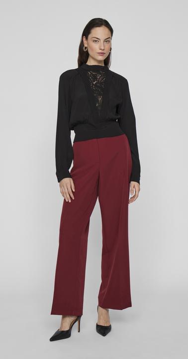 Actual product image Vila High Neck Top with Long Sleeves (34)