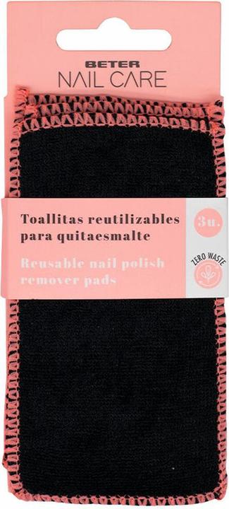 Produktbild Beter Nail Care Toallitas Reutilizables Quitaesmaltes 3 U
