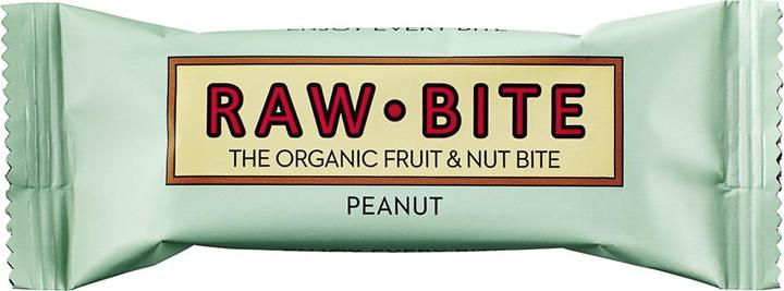 Actual product image Raw Bite Peanut raw bar organic (1 pcs., 50 g)